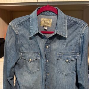 Polo by Ralph Lauren Light Blue Denim Shirt